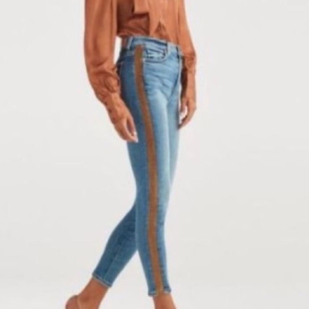 7 For All Mankind Jeans High Waist Ankle Skinny Jeans